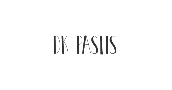 DK Pastis font thumbnail