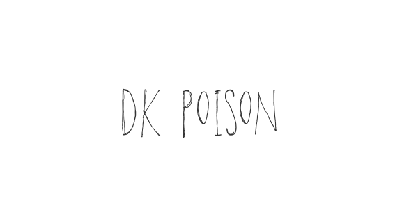 DK Poison Ivy font thumbnail