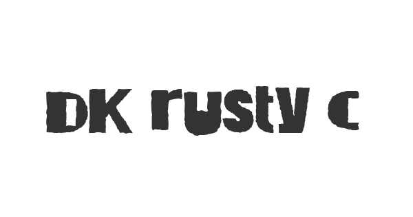 DK Rusty Cage font thumbnail