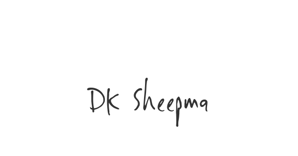 DK Sheepman font thumbnail
