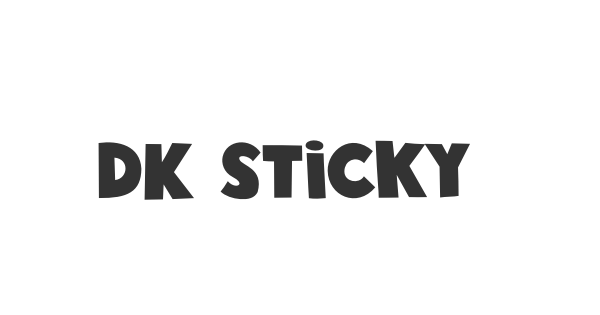 DK Sticky Toffee font thumbnail