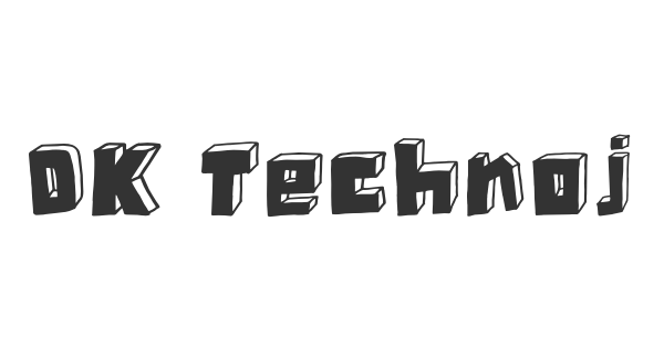 DK Technojunk font thumbnail