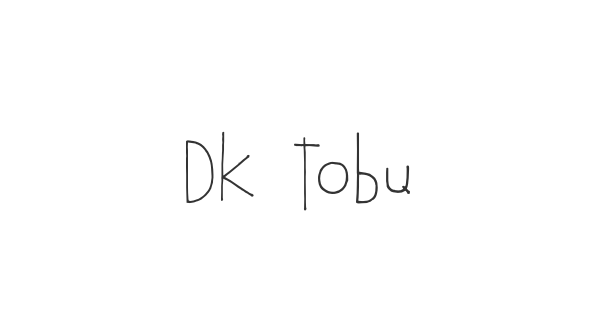 DK Tobu font thumbnail