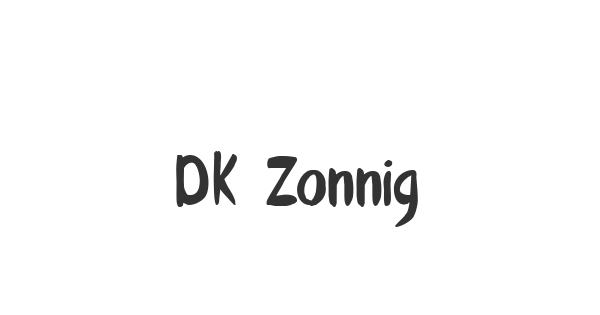 DK Zonnig font thumbnail