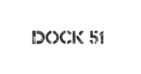 Dock 51 font thumbnail