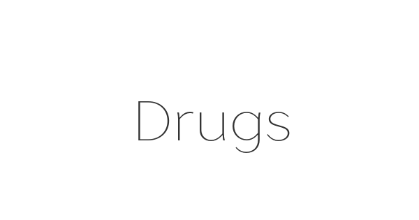 Drugs font thumbnail