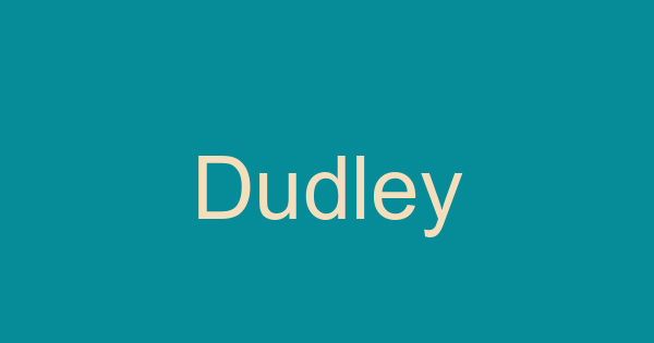 Dudley font thumbnail