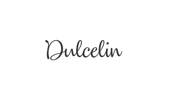 Dulcelin font thumbnail