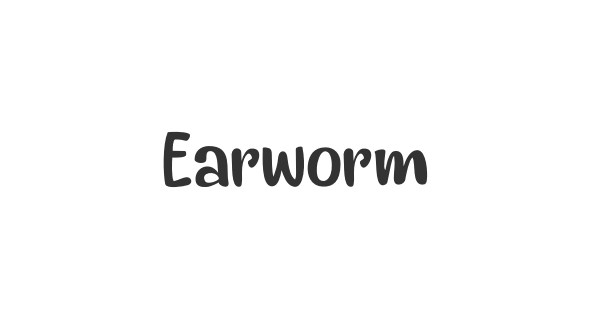 Earworm font thumbnail