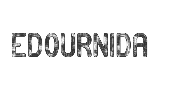 Edournida ST font thumbnail