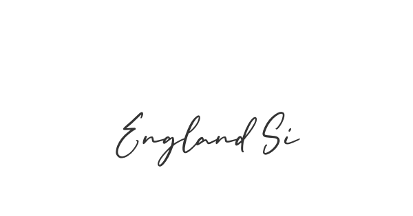 England Signature font thumbnail