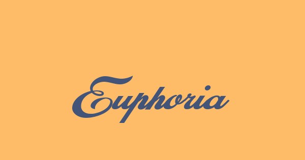 Euphoria font thumbnail