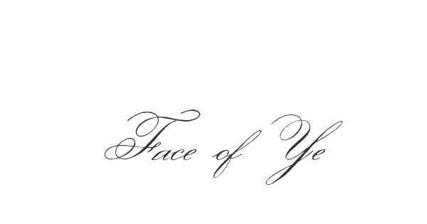 Face of Yesterday font thumbnail