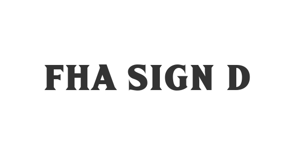 FHA Sign Devinne font thumbnail
