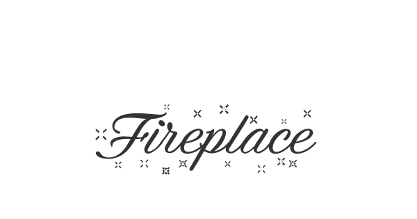 Fireplace font thumbnail
