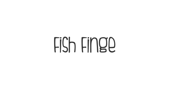 Fish Fingers font thumbnail