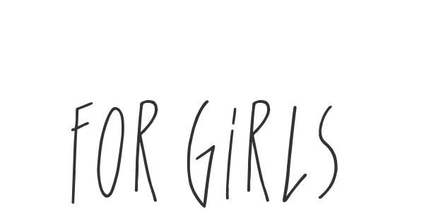 For Girls Only font thumbnail