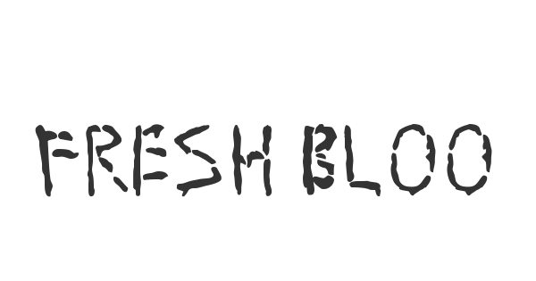 Fresh Blood font thumbnail
