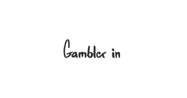 Gambler in Town font thumbnail