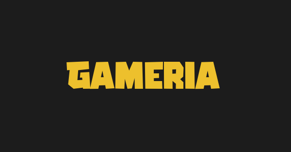 Gameria font thumbnail