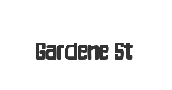 Gardene Stone font thumbnail