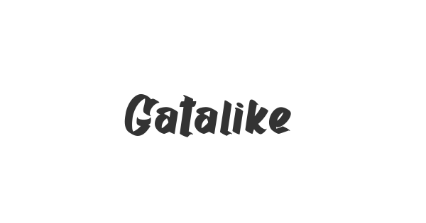 Gatalike font thumbnail