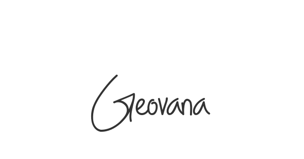 Geovana font thumbnail