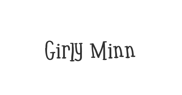 Girly Minnie font thumbnail