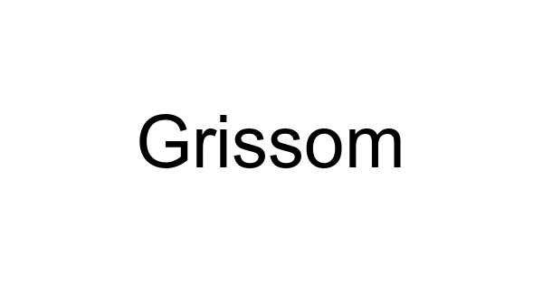 Grissom font thumbnail