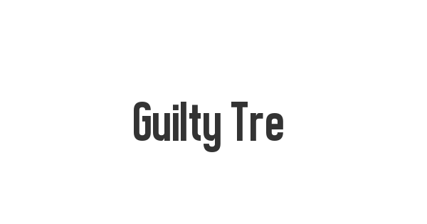 Guilty Treasure font thumbnail