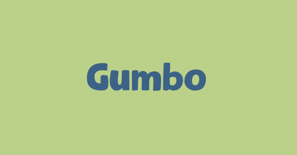 Gumbo font thumbnail