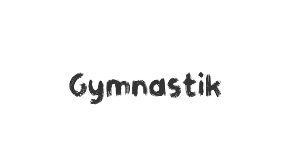 Gymnastik font thumbnail
