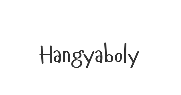 Hangyaboly font thumbnail