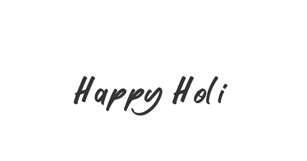 Happy Holiday font thumbnail