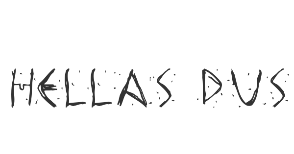 Hellas Dust font thumbnail