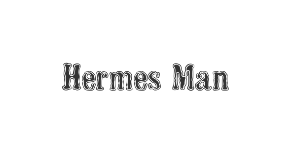 Hermes Manero font thumbnail