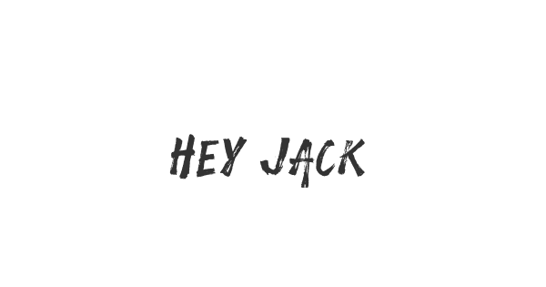 Hey Jack font thumbnail