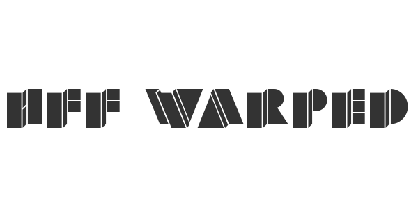 HFF Warped Zone font thumbnail