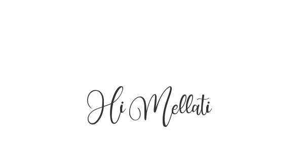 Hi Mellati font thumbnail
