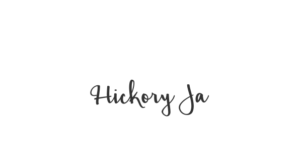 Hickory Jack font thumbnail