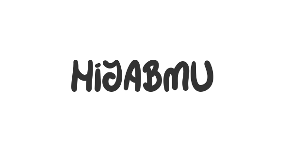 Hijabmu font thumbnail