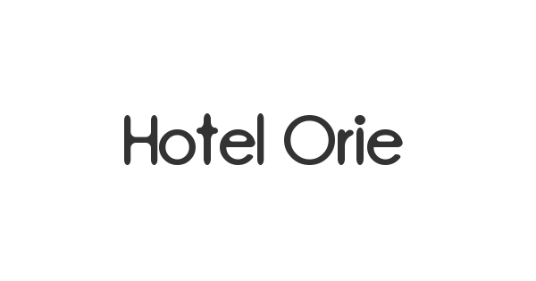 Hotel Oriental font thumbnail