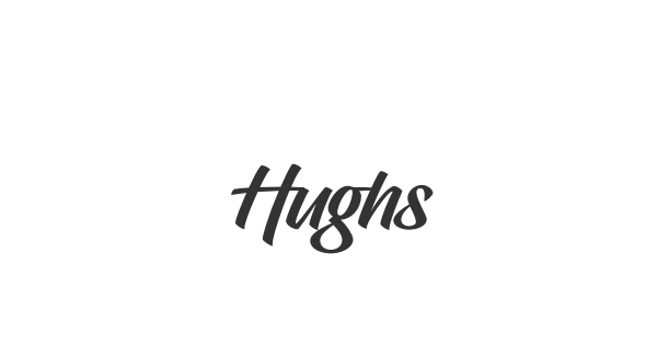 Hughs font thumbnail