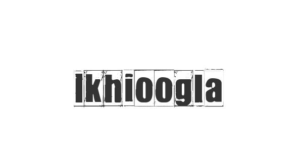 Ikhioogla font thumbnail