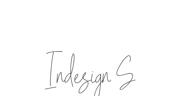 Indesign Signature font thumbnail