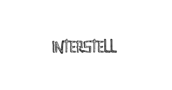 Interstellar Erosion font thumbnail