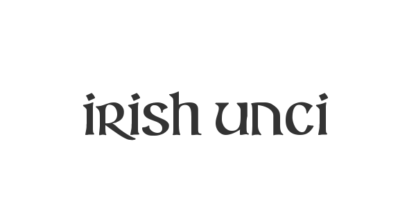 Irish Uncialfabeta font thumbnail