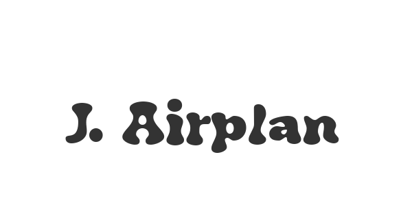 J. Airplane Swash font thumbnail