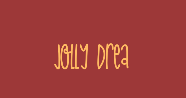 Jolly Dream font thumbnail