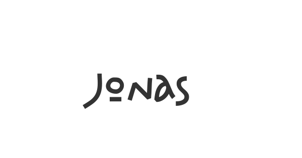 Jonas font thumbnail